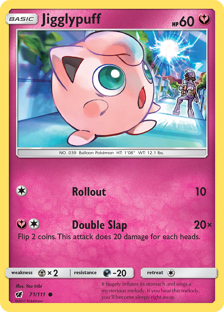 Jigglypuff (71/111) [Sun & Moon: Crimson Invasion] | Exor Games Bridgewater