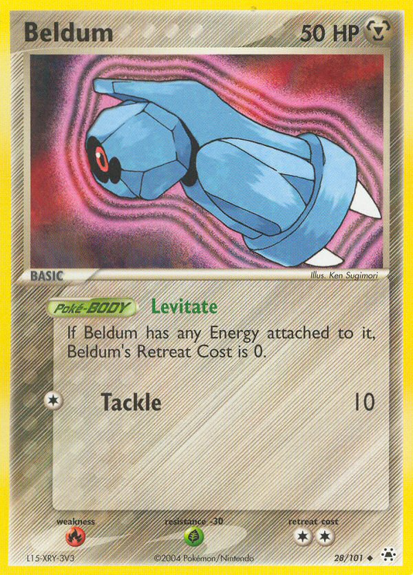 Beldum (28/101) [EX: Hidden Legends] | Exor Games Bridgewater