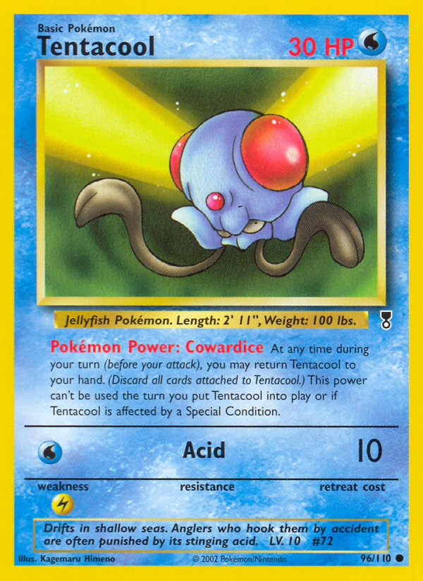 Tentacool (96/110) [Legendary Collection] | Exor Games Bridgewater