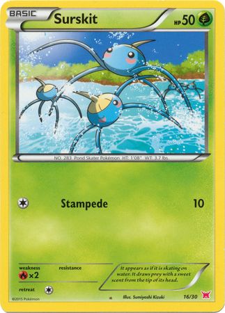 Surskit (16/30) [XY: Trainer Kit 2 - Latias] | Exor Games Bridgewater