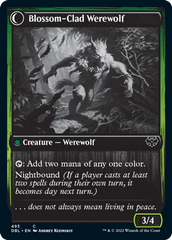 Weaver of Blossoms // Blossom-Clad Werewolf [Innistrad: Double Feature] | Exor Games Bridgewater