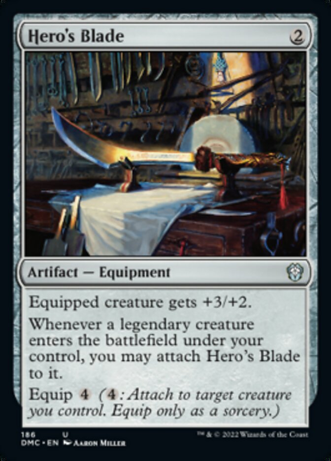 Hero's Blade [Dominaria United Commander] | Exor Games Bridgewater