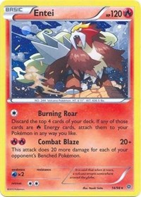 Entei (14/98) (Cosmos Holo) (Blister Exclusive) [XY: Ancient Origins] | Exor Games Bridgewater