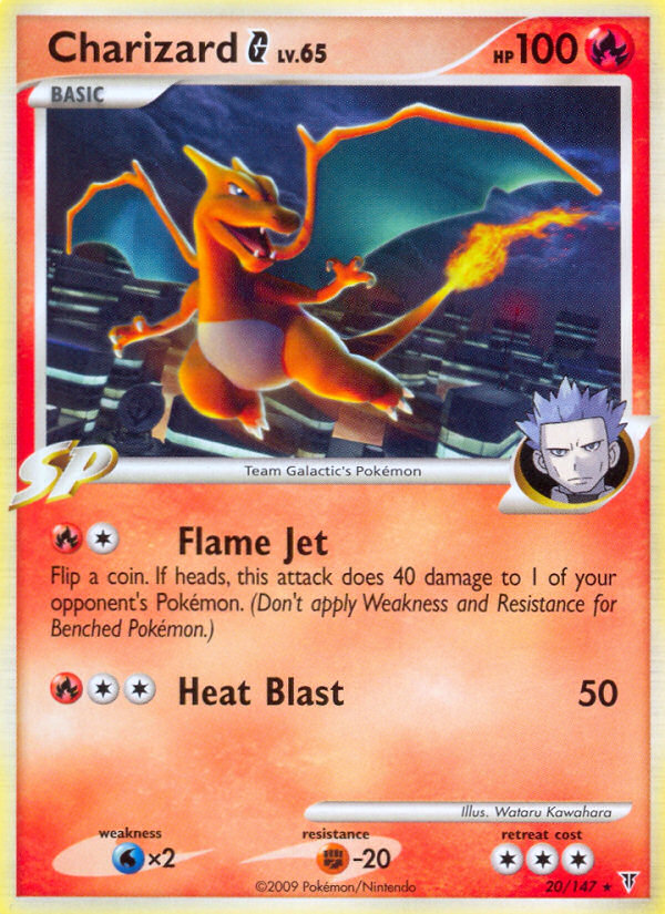 Charizard G (20/147) [Platinum: Supreme Victors] | Exor Games Bridgewater