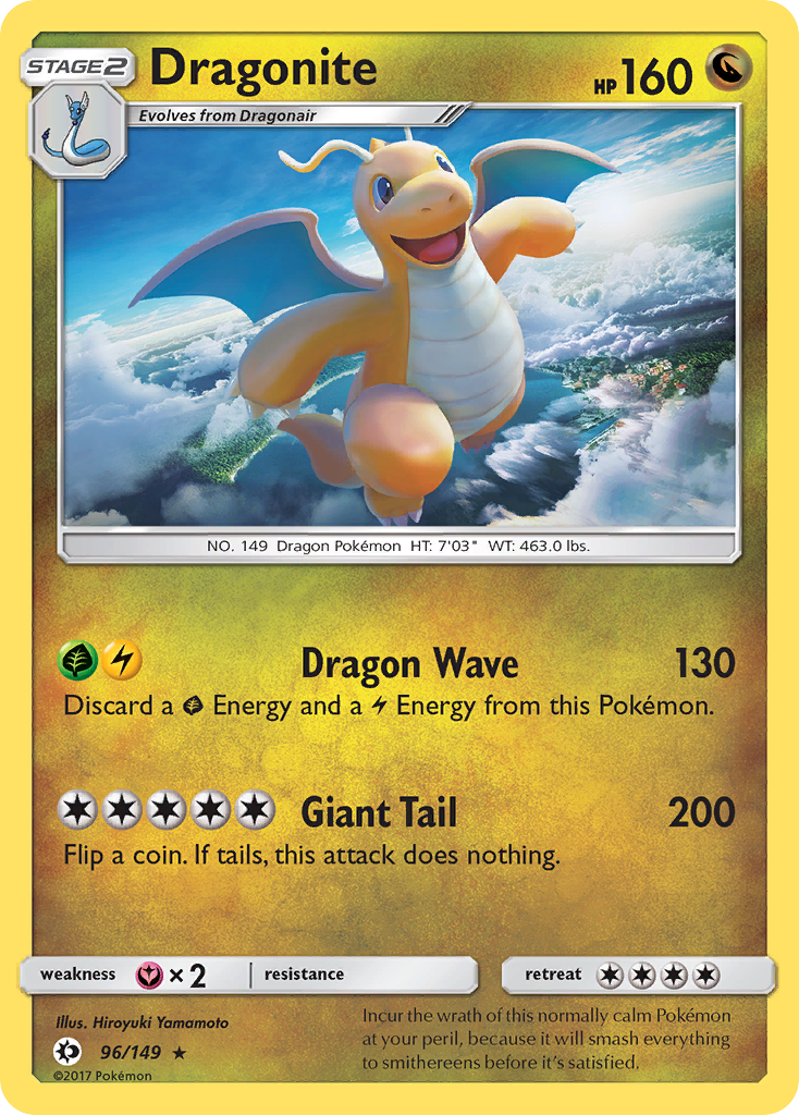 Dragonite (96/149) [Sun & Moon: Base Set] | Exor Games Bridgewater