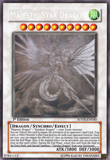 Majestic Star Dragon [SOVR-EN040] Ghost Rare | Exor Games Bridgewater