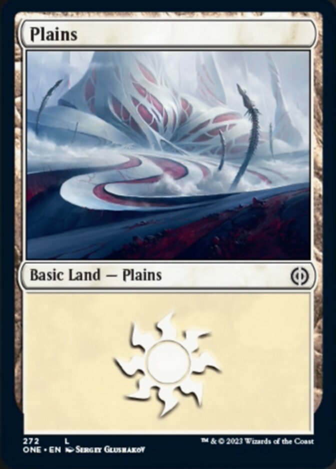 Plains (272) [Phyrexia: All Will Be One] | Exor Games Bridgewater