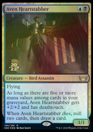 Aven Heartstabber [Streets of New Capenna Prerelease Promos] | Exor Games Bridgewater