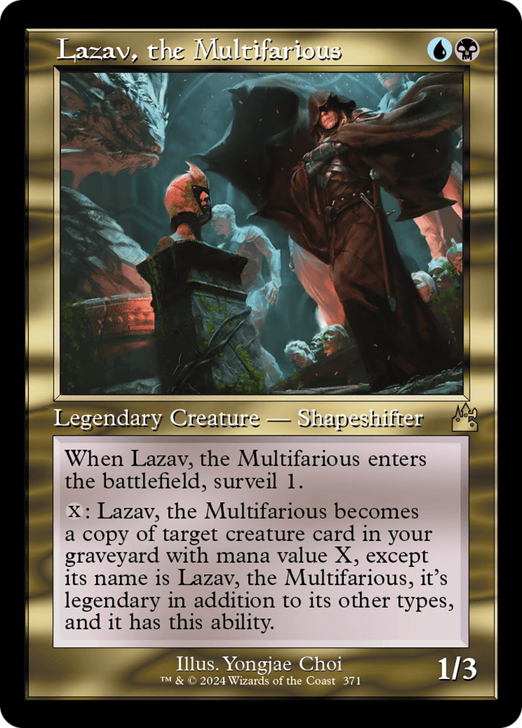 Lazav, the Multifarious (Retro Frame) [Ravnica Remastered] | Exor Games Bridgewater