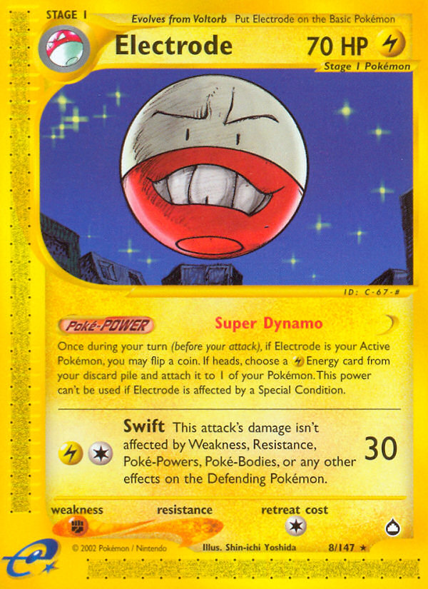 Electrode (8/147) [Aquapolis] | Exor Games Bridgewater