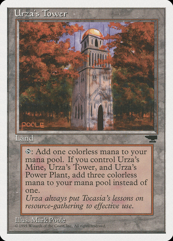 Urza's Tower (Autumn Leaves) [Chronicles] | Exor Games Bridgewater