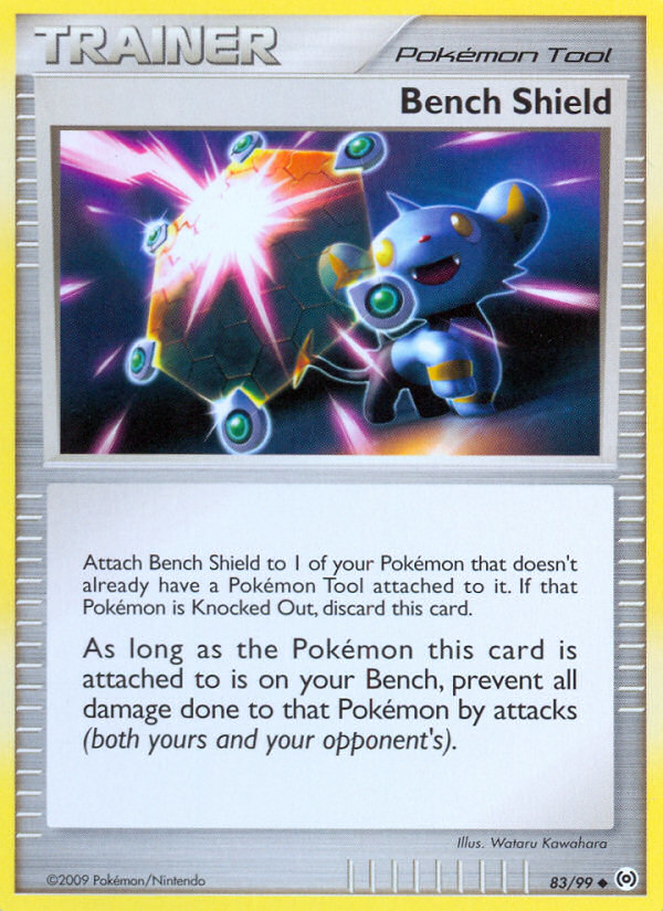 Bench Shield (83/99) [Platinum: Arceus] | Exor Games Bridgewater