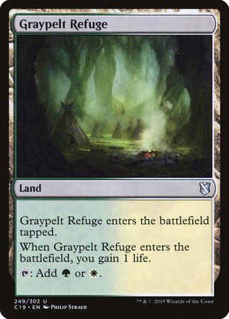 Graypelt Refuge [Commander 2019] | Exor Games Bridgewater