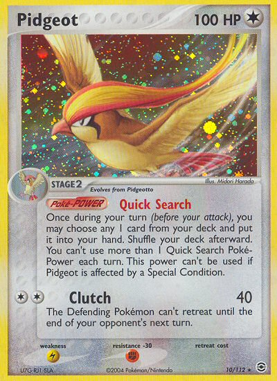 Pidgeot (10/112) [EX: FireRed & LeafGreen] | Exor Games Bridgewater