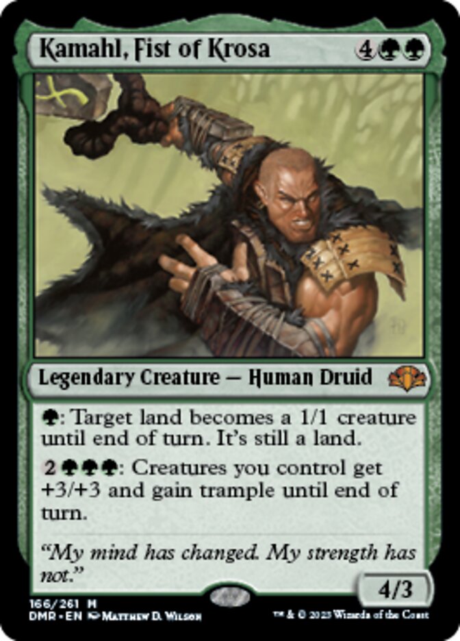 Kamahl, Fist of Krosa [Dominaria Remastered] | Exor Games Bridgewater