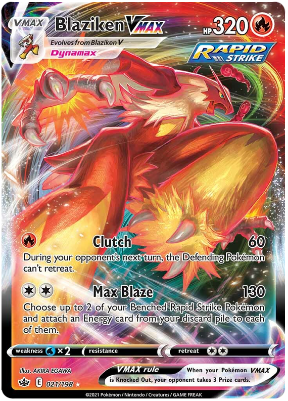 Blaziken VMAX (021/198) [Sword & Shield: Chilling Reign] | Exor Games Bridgewater