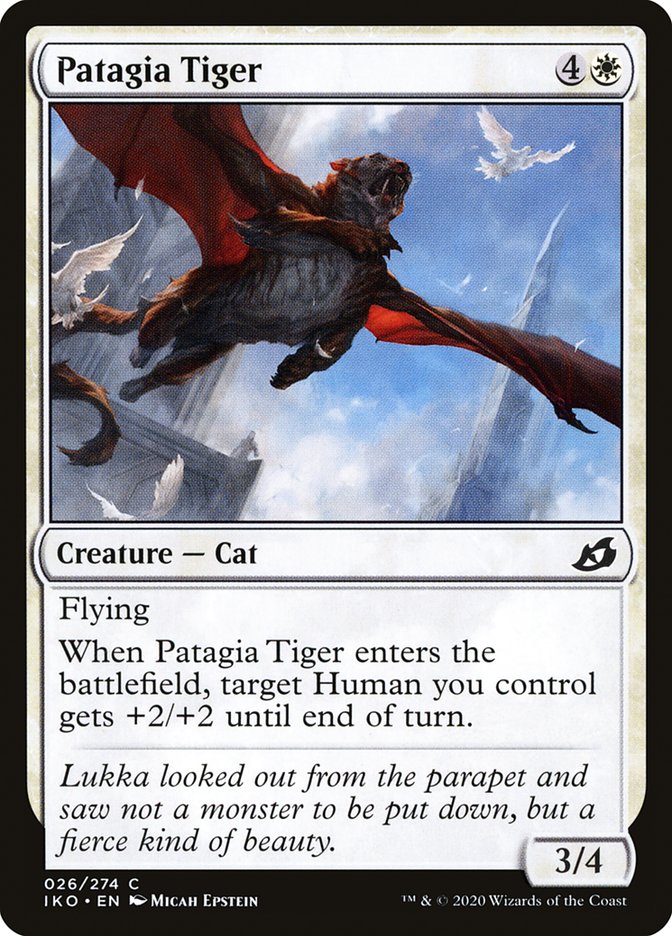 Patagia Tiger [Ikoria: Lair of Behemoths] | Exor Games Bridgewater
