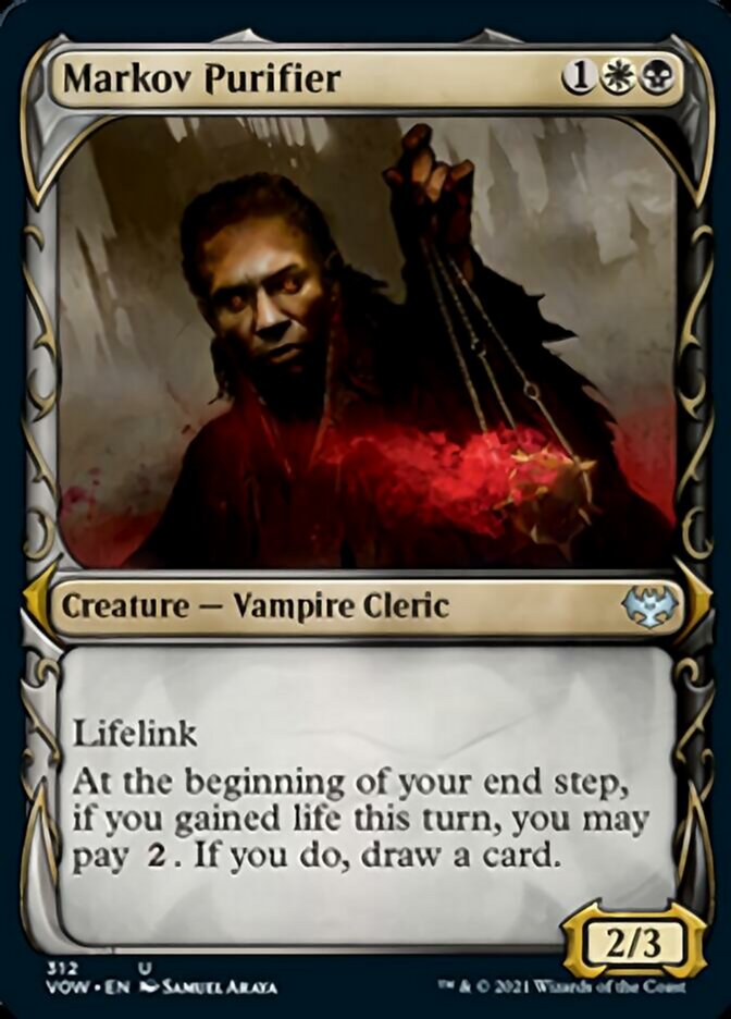 Markov Purifier (Showcase Fang Frame) [Innistrad: Crimson Vow] | Exor Games Bridgewater