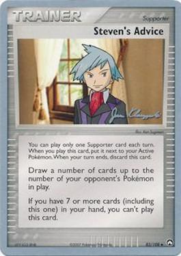 Steven's Advice (83/108) (Psychic Lock - Jason Klaczynski) [World Championships 2008] | Exor Games Bridgewater
