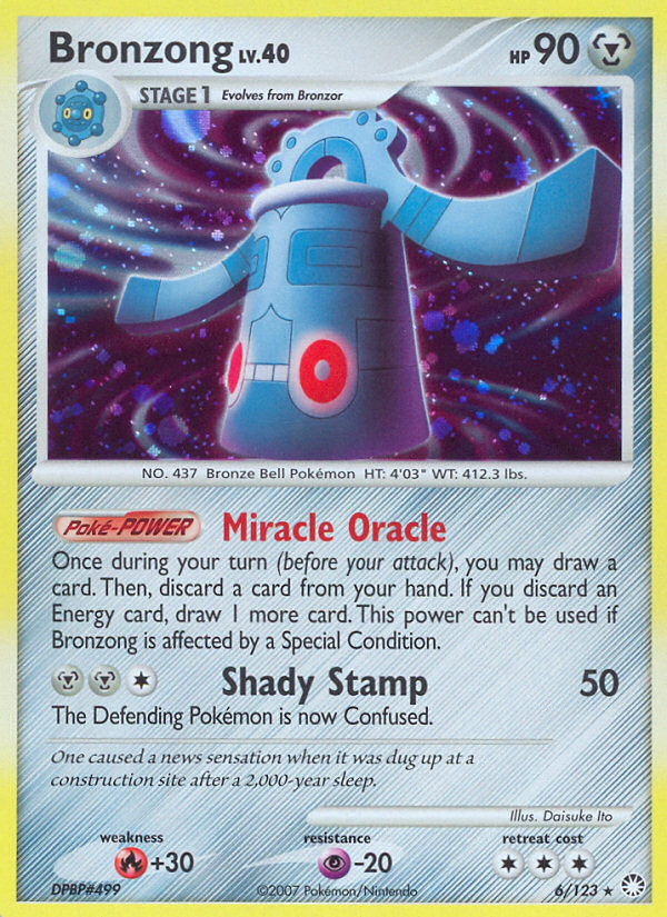 Bronzong (6/123) [Diamond & Pearl: Mysterious Treasures] | Exor Games Bridgewater