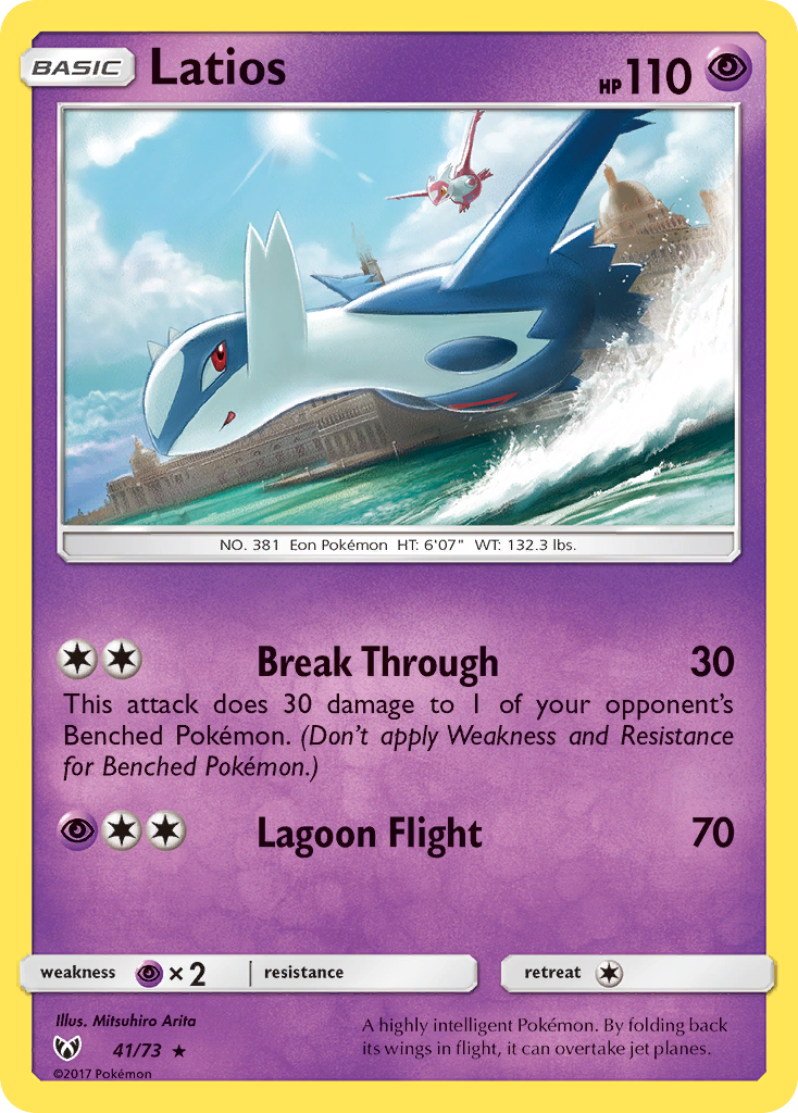 Latios (41/73) [Sun & Moon: Shining Legends] | Exor Games Bridgewater