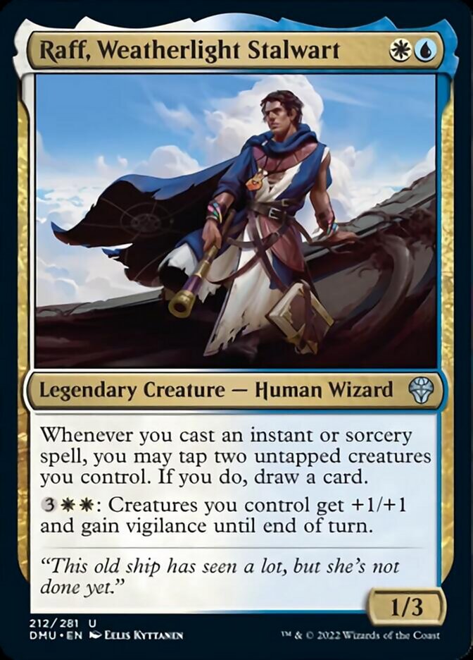 Raff, Weatherlight Stalwart [Dominaria United] | Exor Games Bridgewater