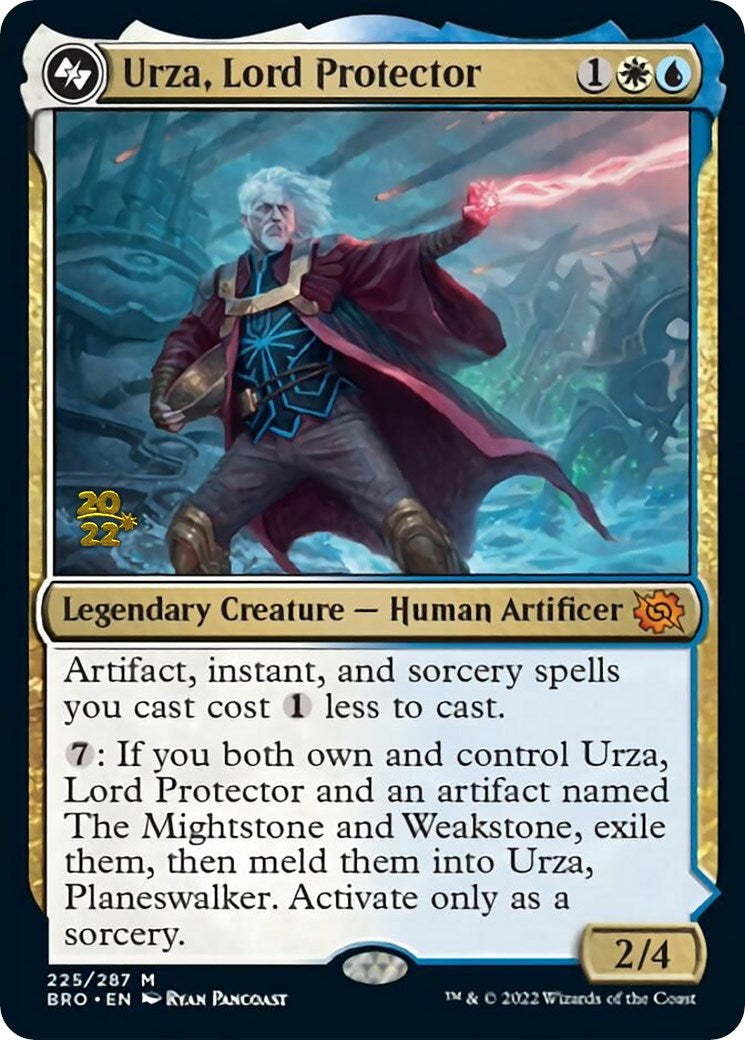 Urza, Lord Protector [The Brothers' War: Prerelease Promos] | Exor Games Bridgewater