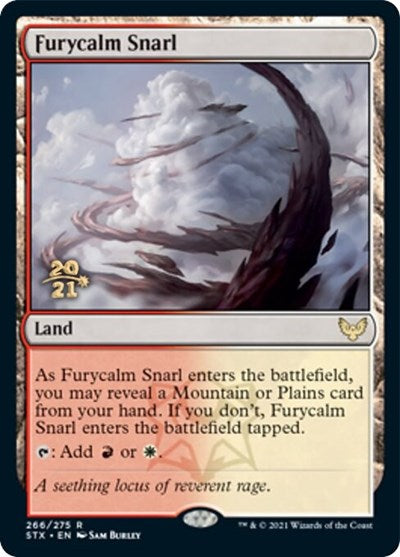 Furycalm Snarl [Strixhaven: School of Mages Prerelease Promos] | Exor Games Bridgewater