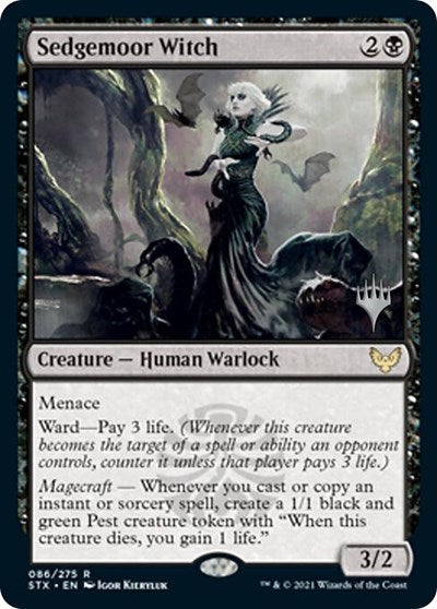 Sedgemoor Witch (Promo Pack) [Strixhaven: School of Mages Promos] | Exor Games Bridgewater