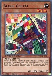Block Golem [SBCB-EN032] Common | Exor Games Bridgewater