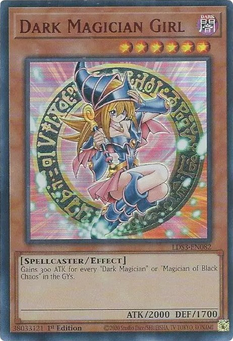 Dark Magician Girl (Red) [LDS3-EN082] Ultra Rare | Exor Games Bridgewater