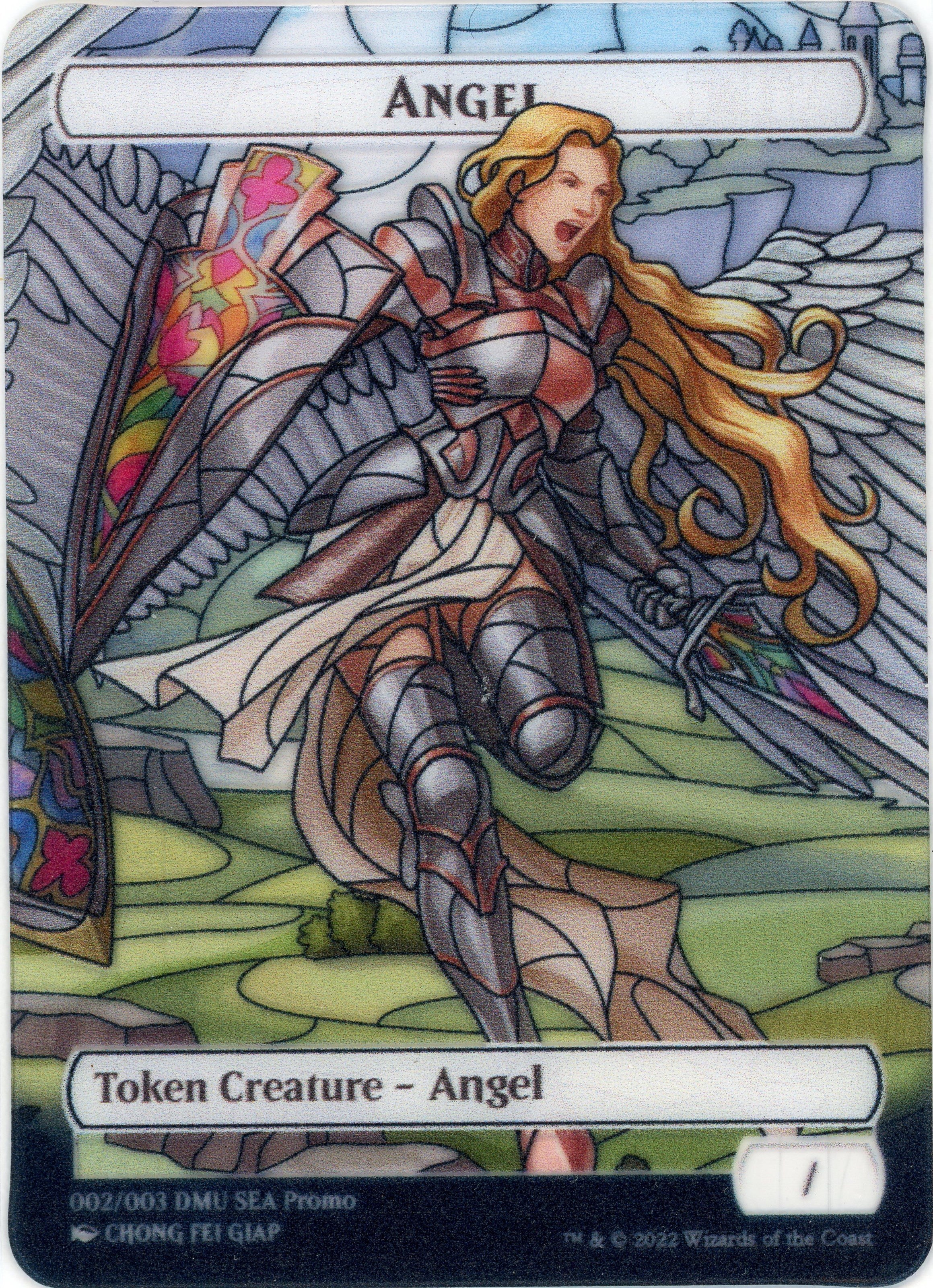 Angel Token (SEA Exclusive) [Dominaria United Tokens] | Exor Games Bridgewater