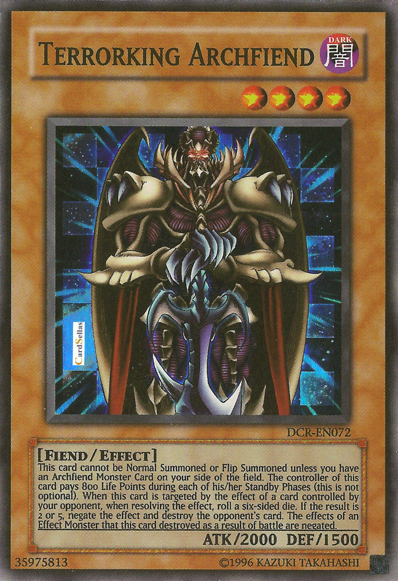 Terrorking Archfiend [DCR-EN072] Super Rare | Exor Games Bridgewater