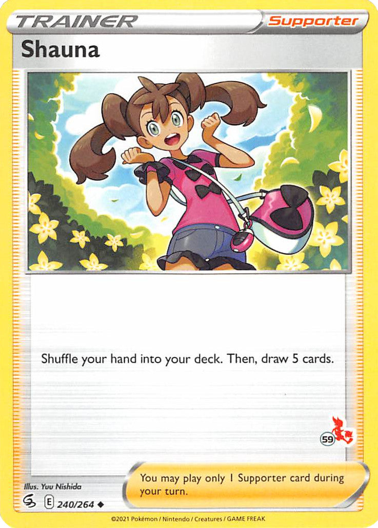 Shauna (240/264) (Cinderace Stamp #59) [Battle Academy 2022] | Exor Games Bridgewater