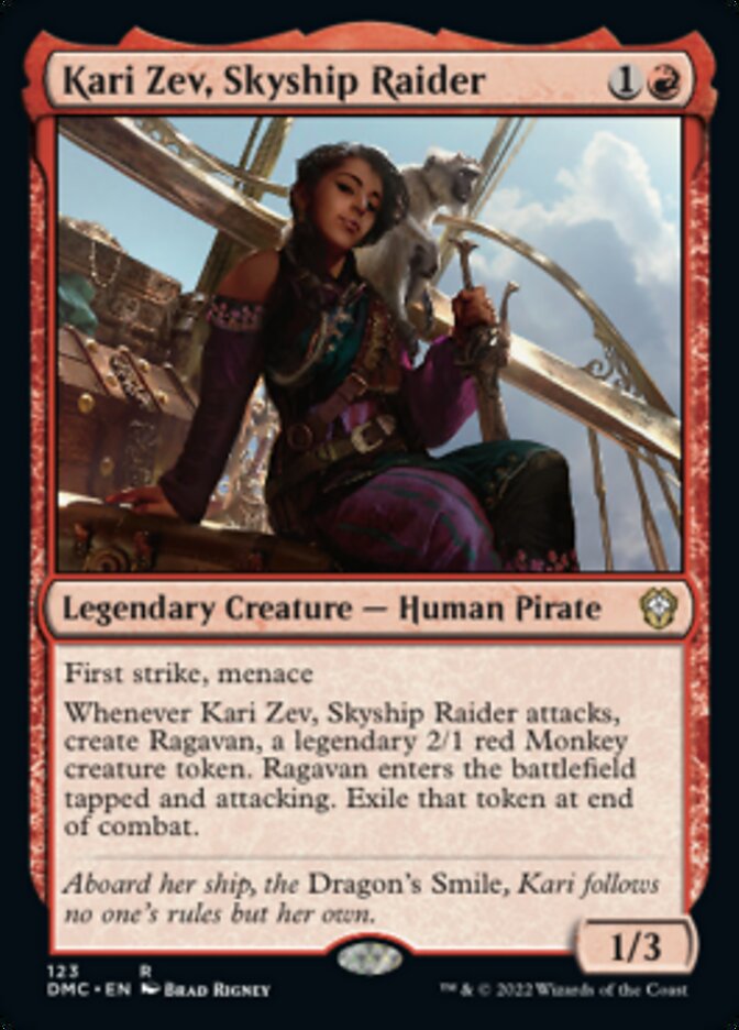 Kari Zev, Skyship Raider [Dominaria United Commander] | Exor Games Bridgewater