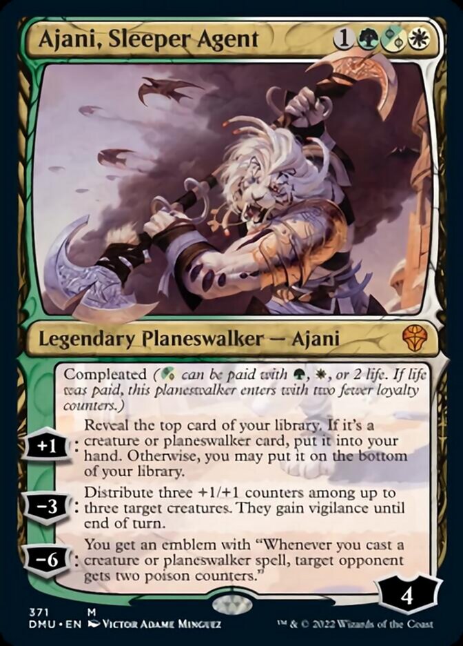 Ajani, Sleeper Agent (Showcase) [Dominaria United] | Exor Games Bridgewater