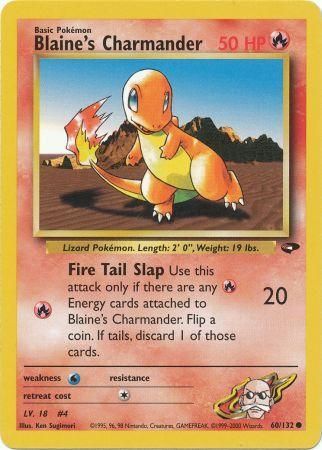 Blaine's Charmander (60/132) [Gym Challenge Unlimited] | Exor Games Bridgewater