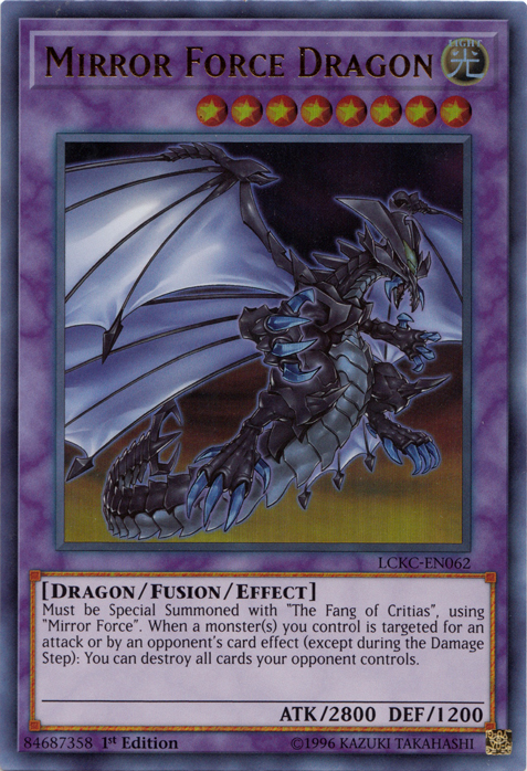 Mirror Force Dragon [LCKC-EN062] Ultra Rare | Exor Games Bridgewater