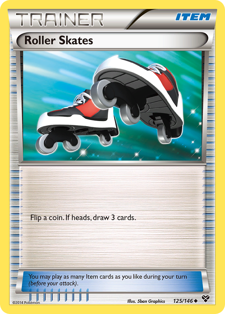 Roller Skates (125/146) [XY: Base Set] | Exor Games Bridgewater