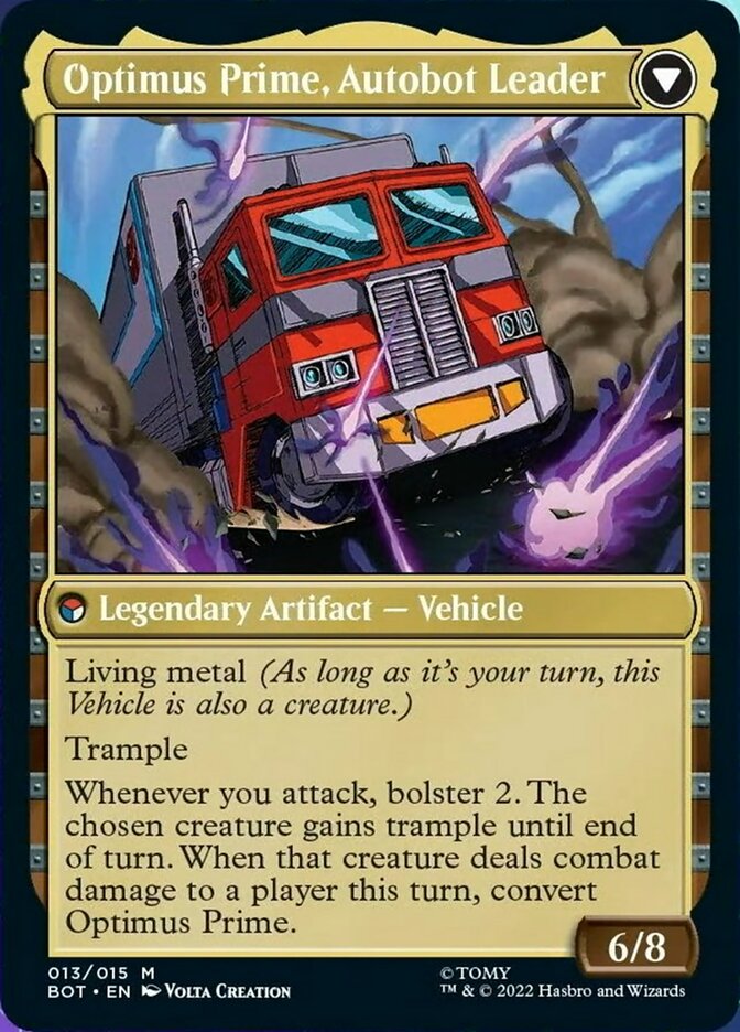 Optimus Prime, Hero // Optimus Prime, Autobot Leader [Universes Beyond: Transformers] | Exor Games Bridgewater