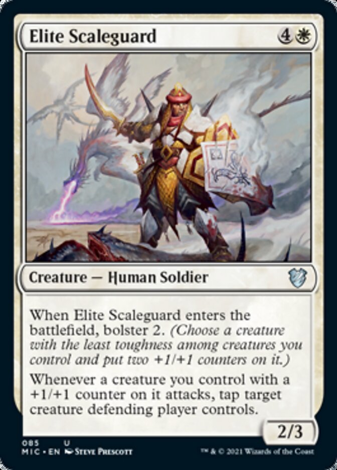 Elite Scaleguard [Innistrad: Midnight Hunt Commander] | Exor Games Bridgewater