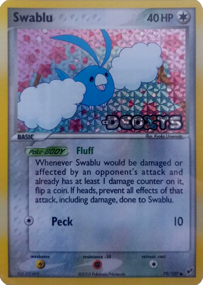 Swablu (79/107) (Stamped) [EX: Deoxys] | Exor Games Bridgewater