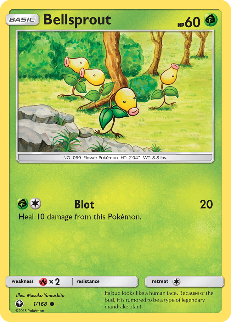 Bellsprout (1/168) [Sun & Moon: Celestial Storm] | Exor Games Bridgewater