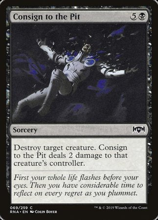 Consign to the Pit [Ravnica Allegiance] | Exor Games Bridgewater