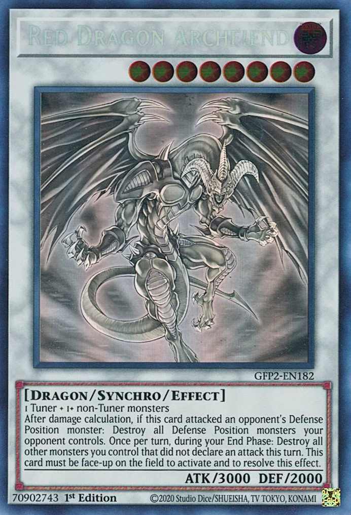 Red Dragon Archfiend [GFP2-EN182] Ghost Rare | Exor Games Bridgewater