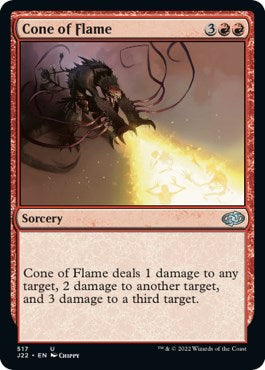 Cone of Flame [Jumpstart 2022] | Exor Games Bridgewater