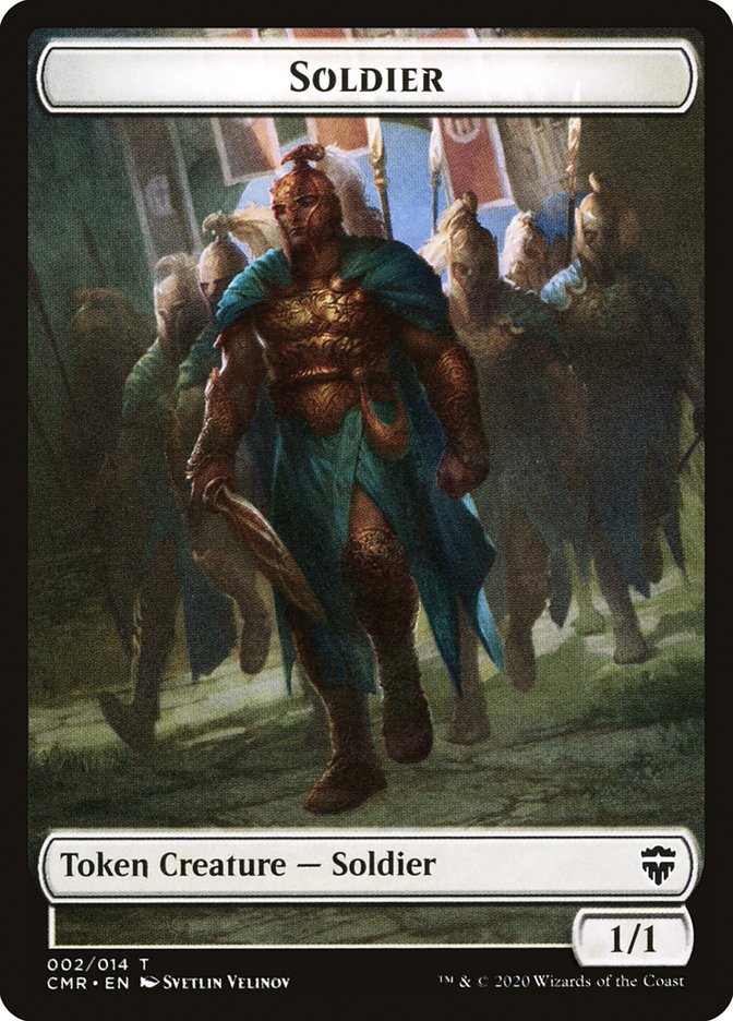 Soldier Token // Thrull Token [Commander Legends Tokens] | Exor Games Bridgewater