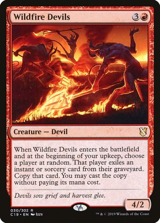 Wildfire Devils [Commander 2019] | Exor Games Bridgewater