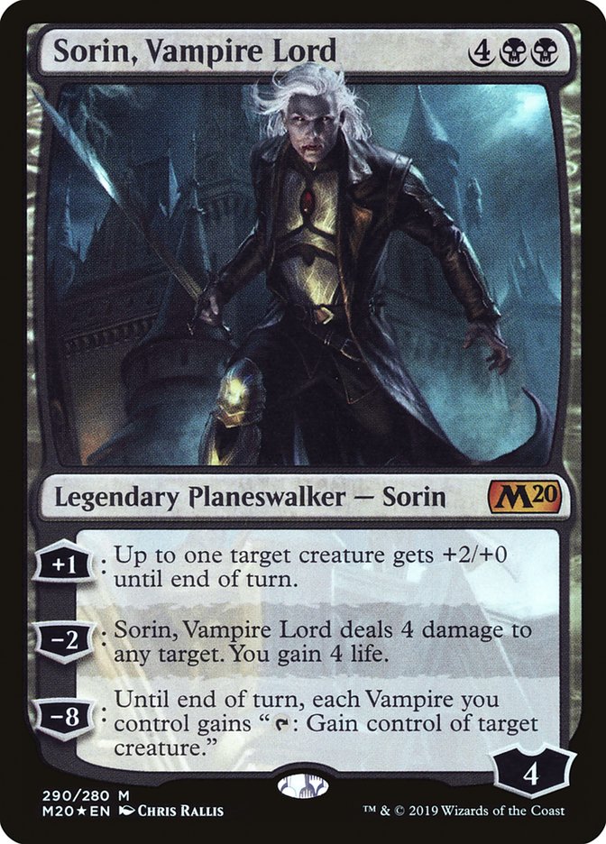 Sorin, Vampire Lord [Core Set 2020] | Exor Games Bridgewater