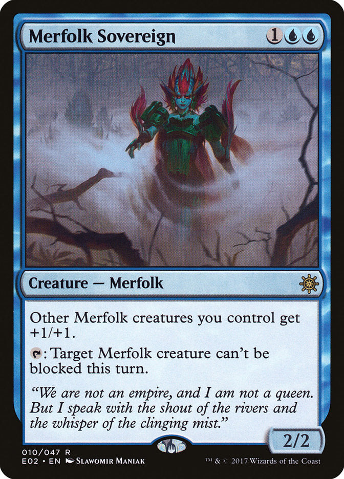 Merfolk Sovereign [Explorers of Ixalan] | Exor Games Bridgewater